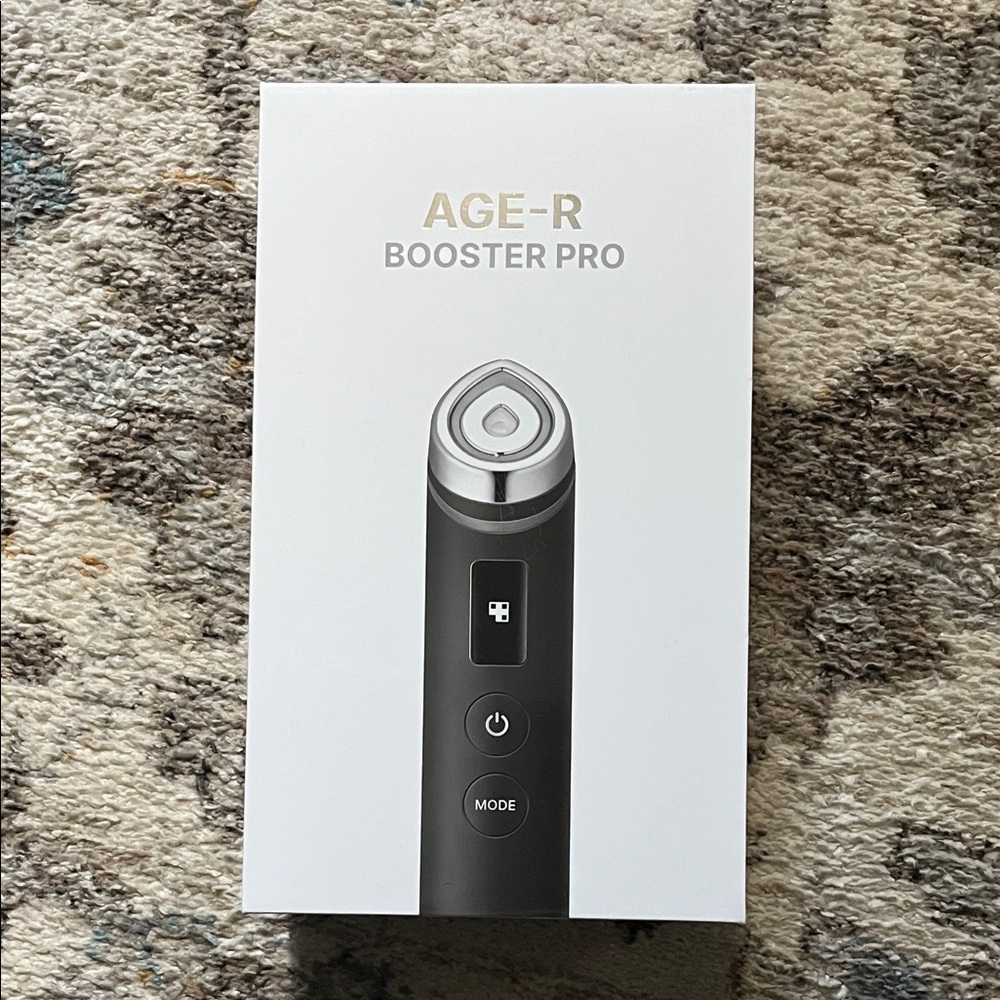 AGE-R Booster Pro Skincare Tool - Black